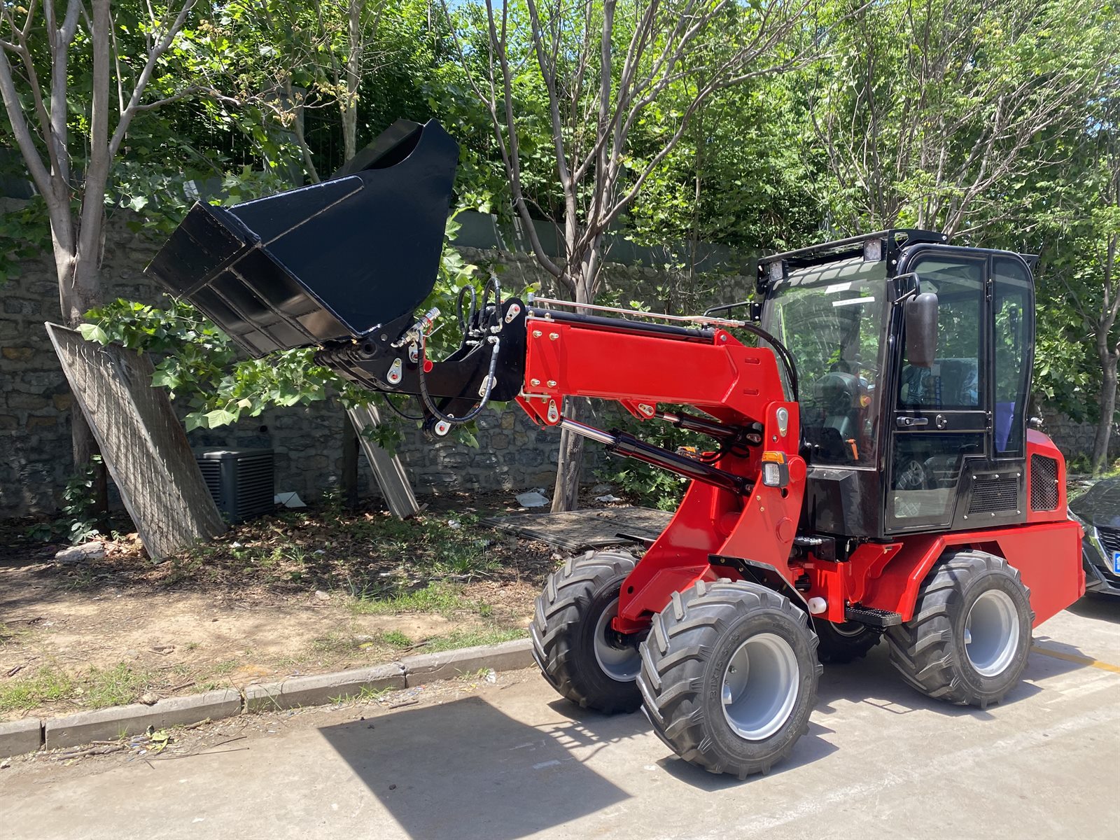 H180T Compact Telescopic Loader real machine view 5